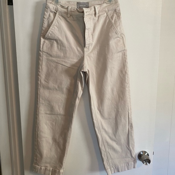 Everlane Pants - Everlane straight leg crop - size 8